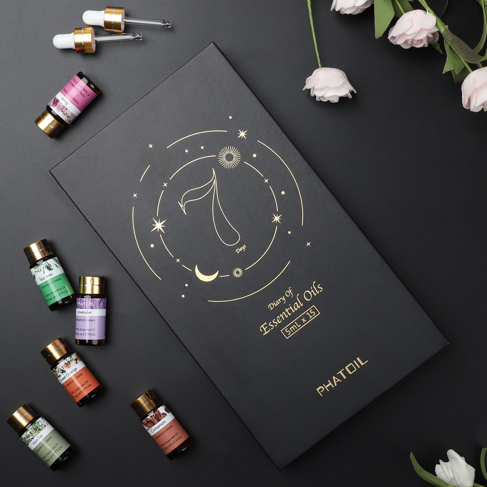 Luxe Essentiële Olie Set – 15 Variëteiten