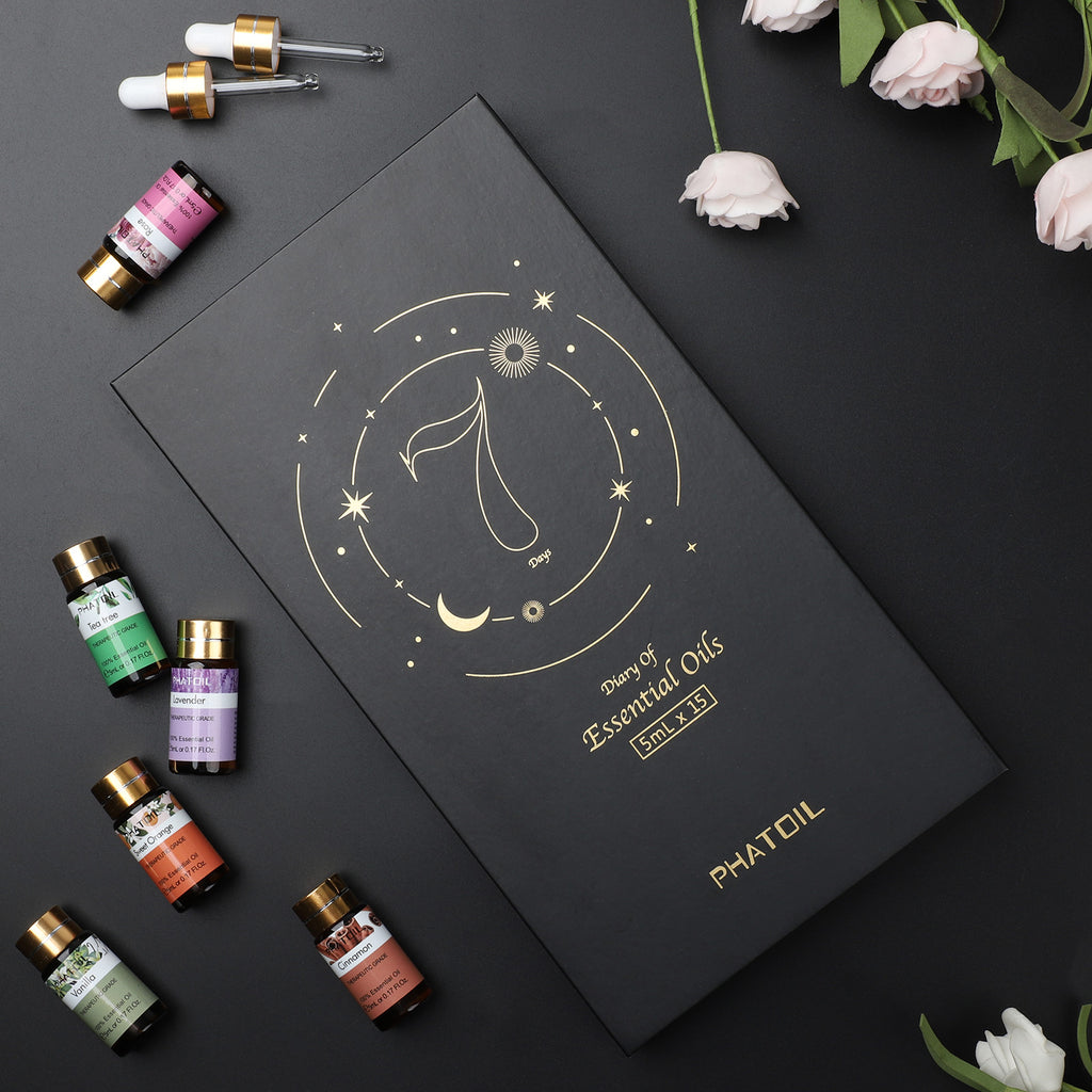 Luxe Essentiële Olie Set – 15 Variëteiten